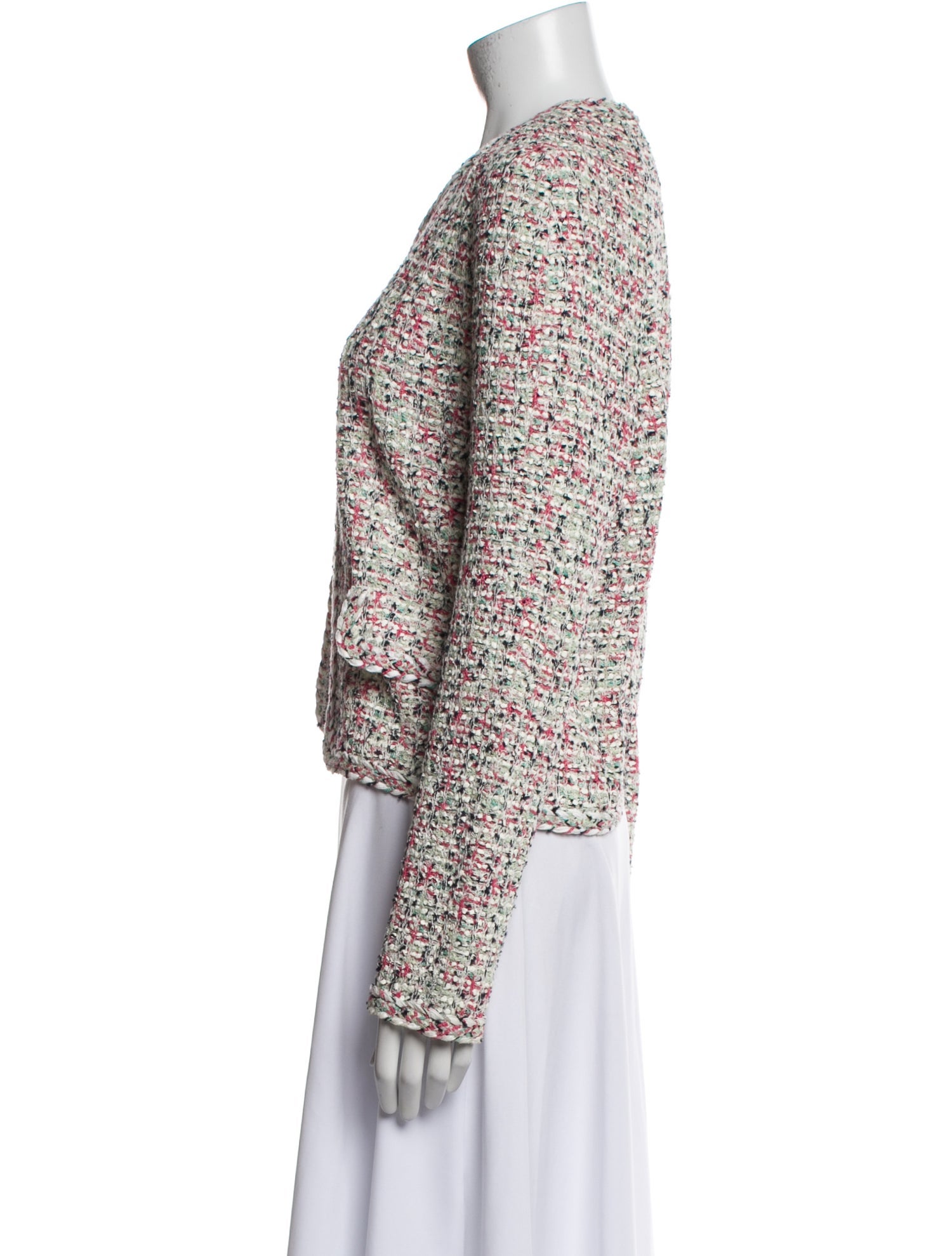 St. John Tweed Pattern Jacket