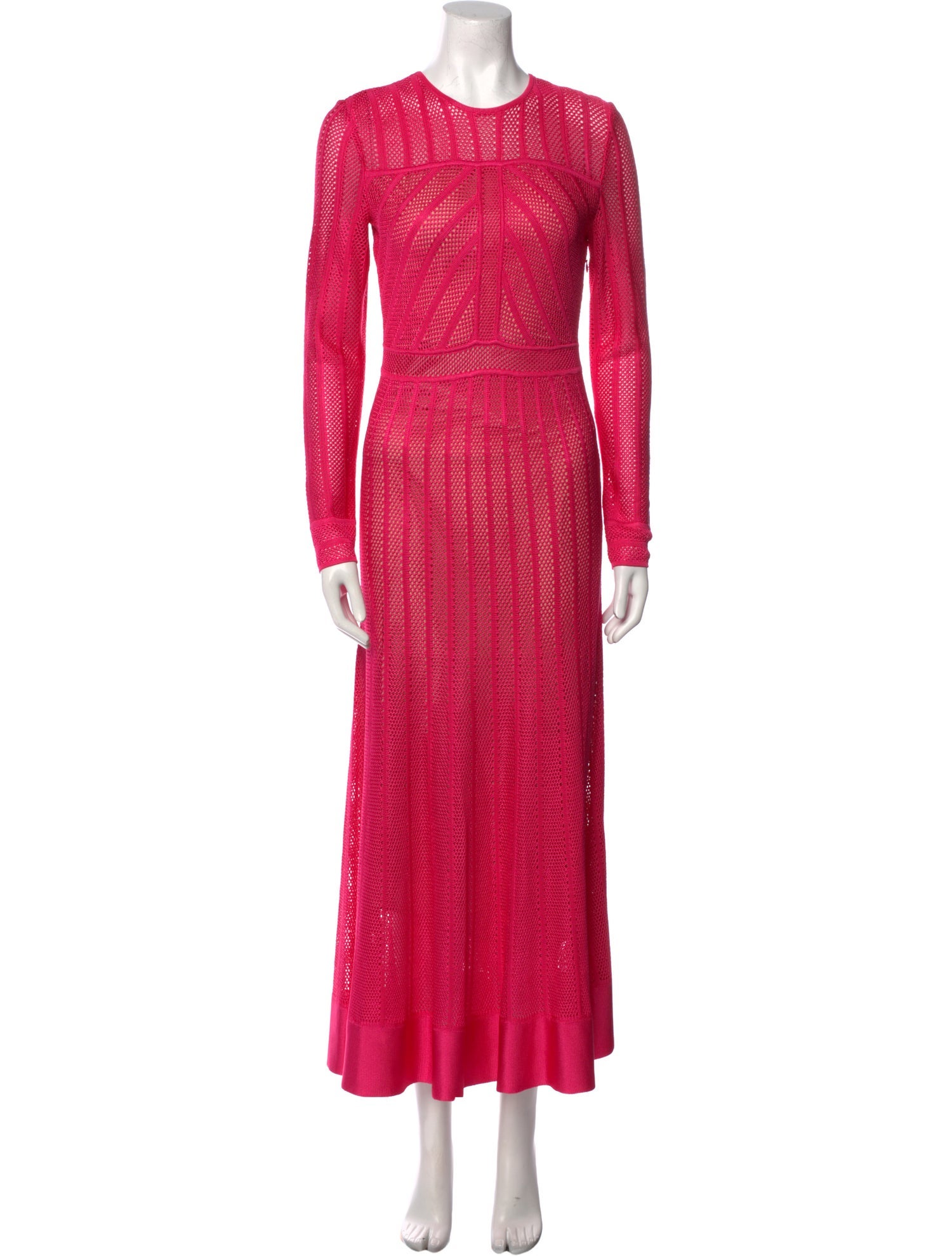 St. John Crew Neck Long Dress w/ Tags