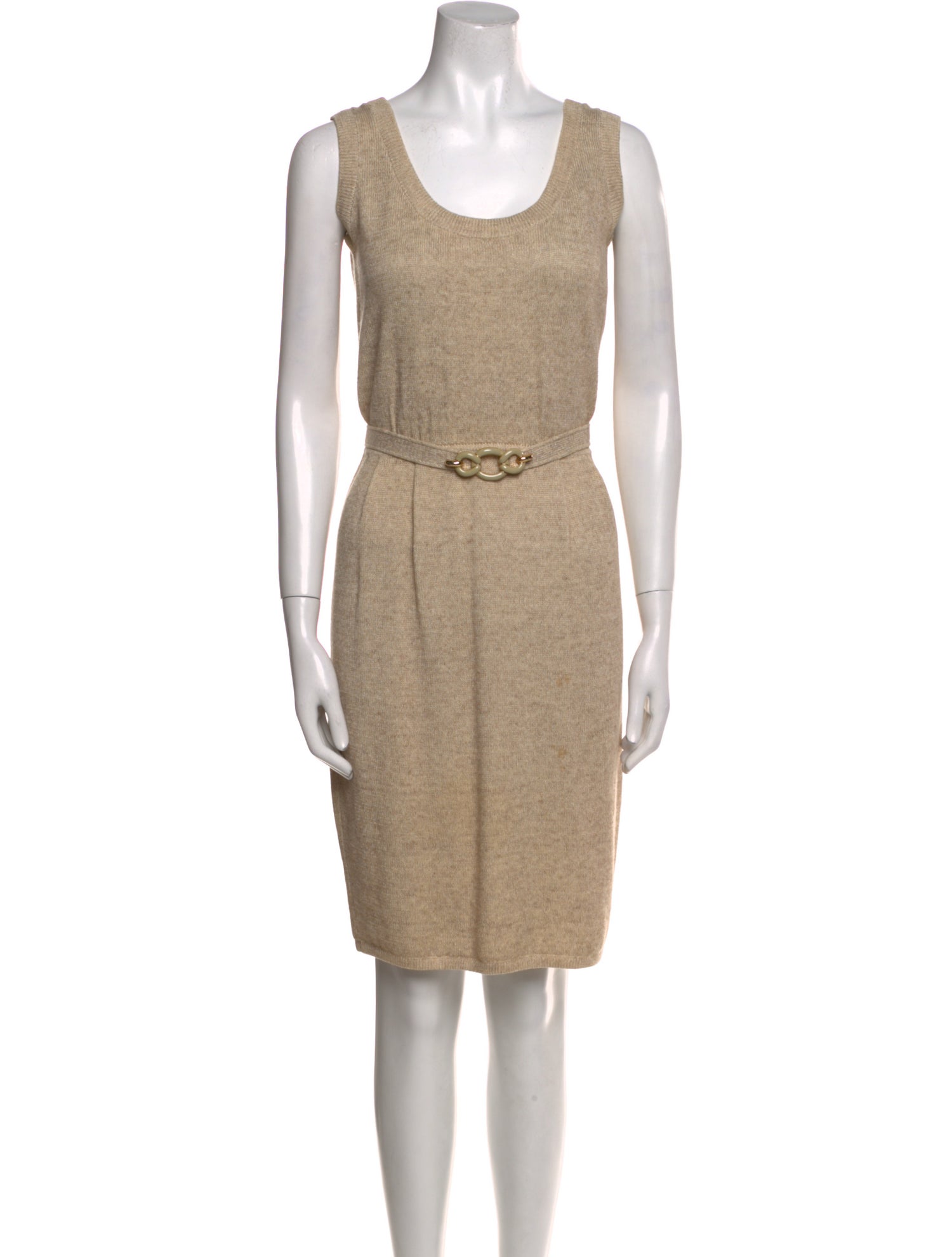 St. John Wool Knee-Length Dress