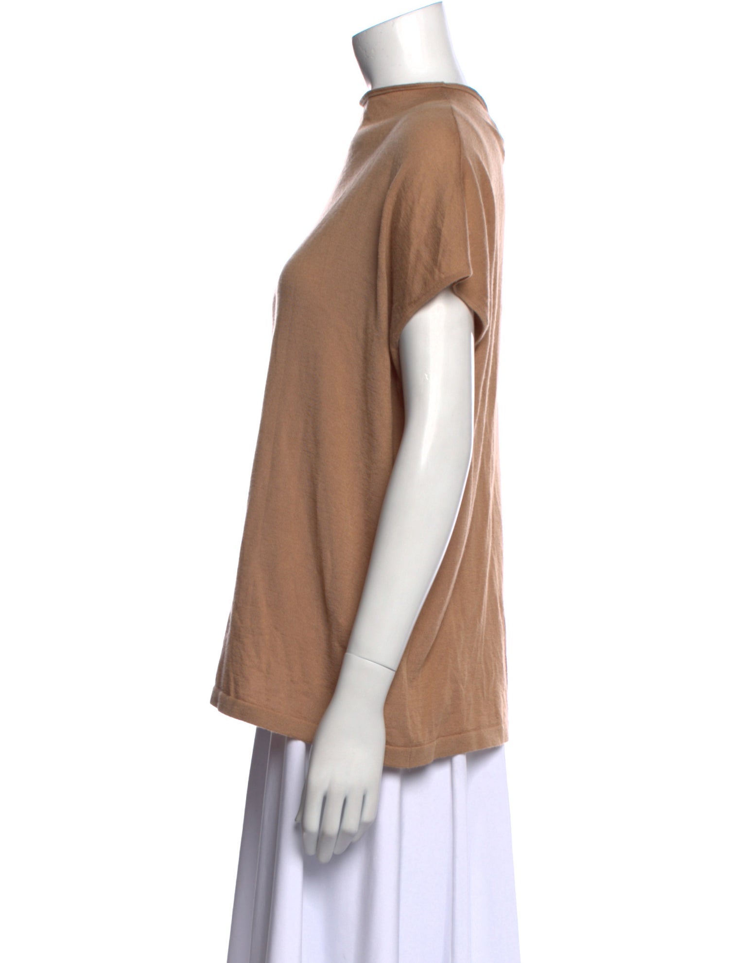 St. John Cashmere Crew Neck T-Shirt w/ Tags