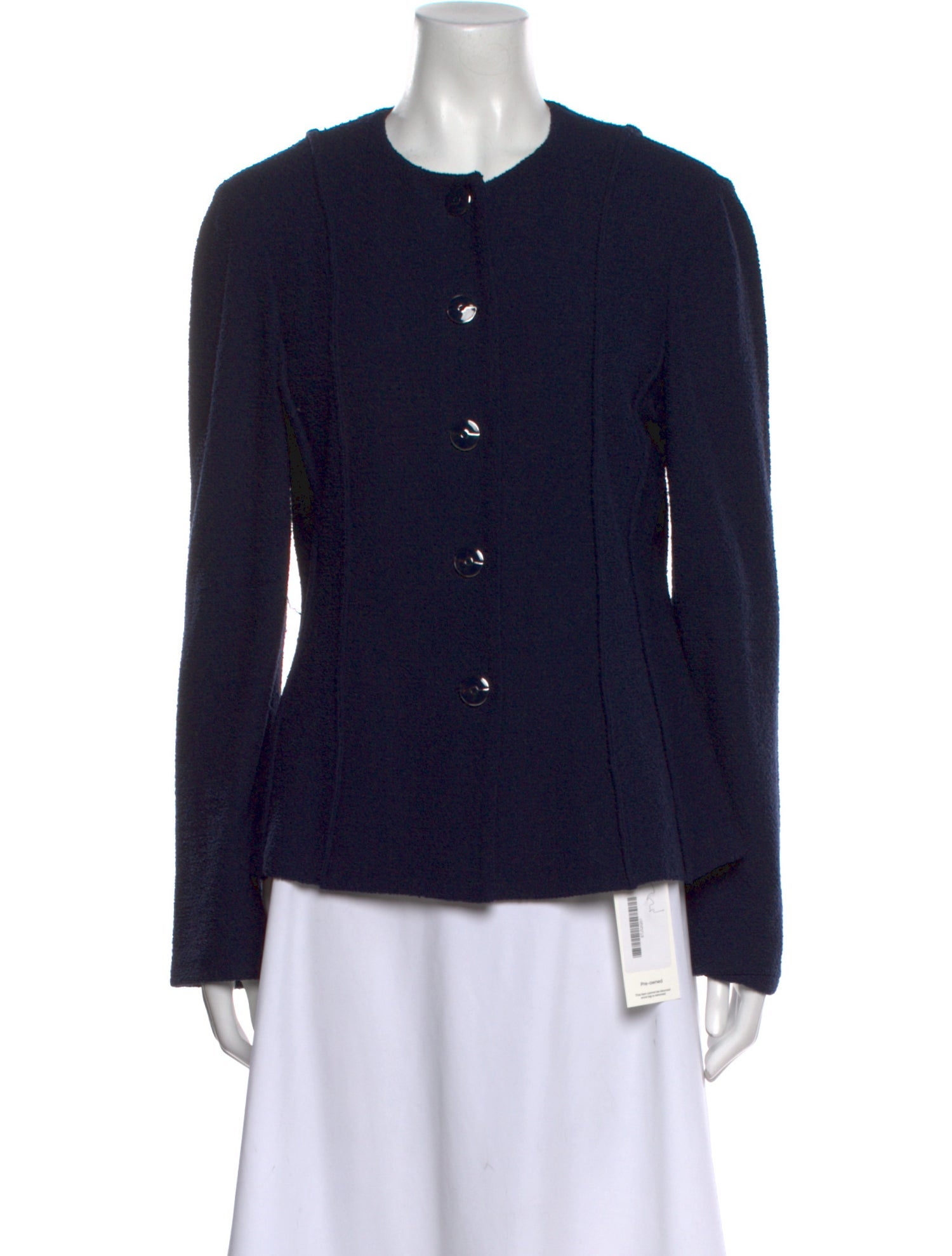 St. John Wool Scoop Neck Sweater