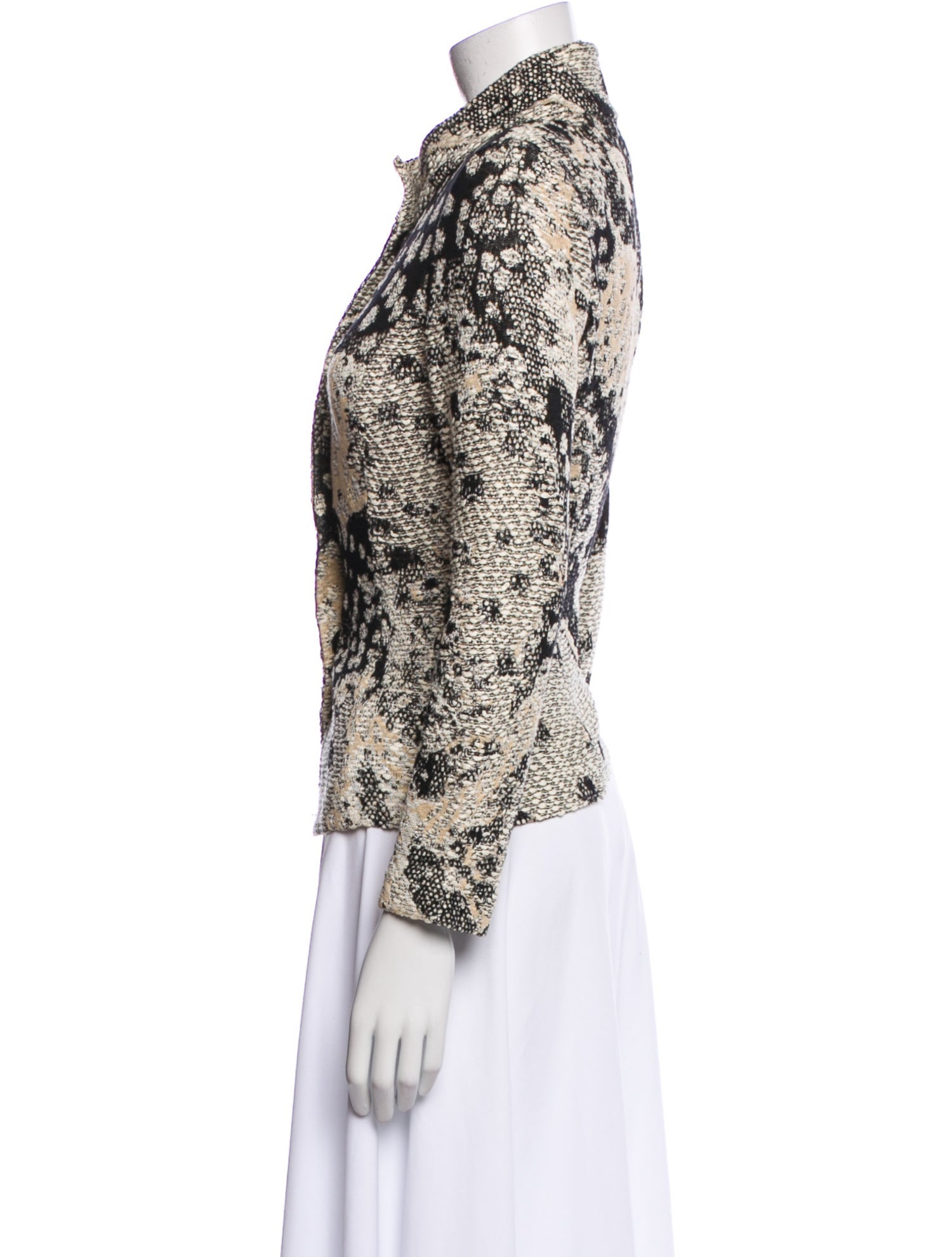 St. John Tweed Pattern Evening Jacket