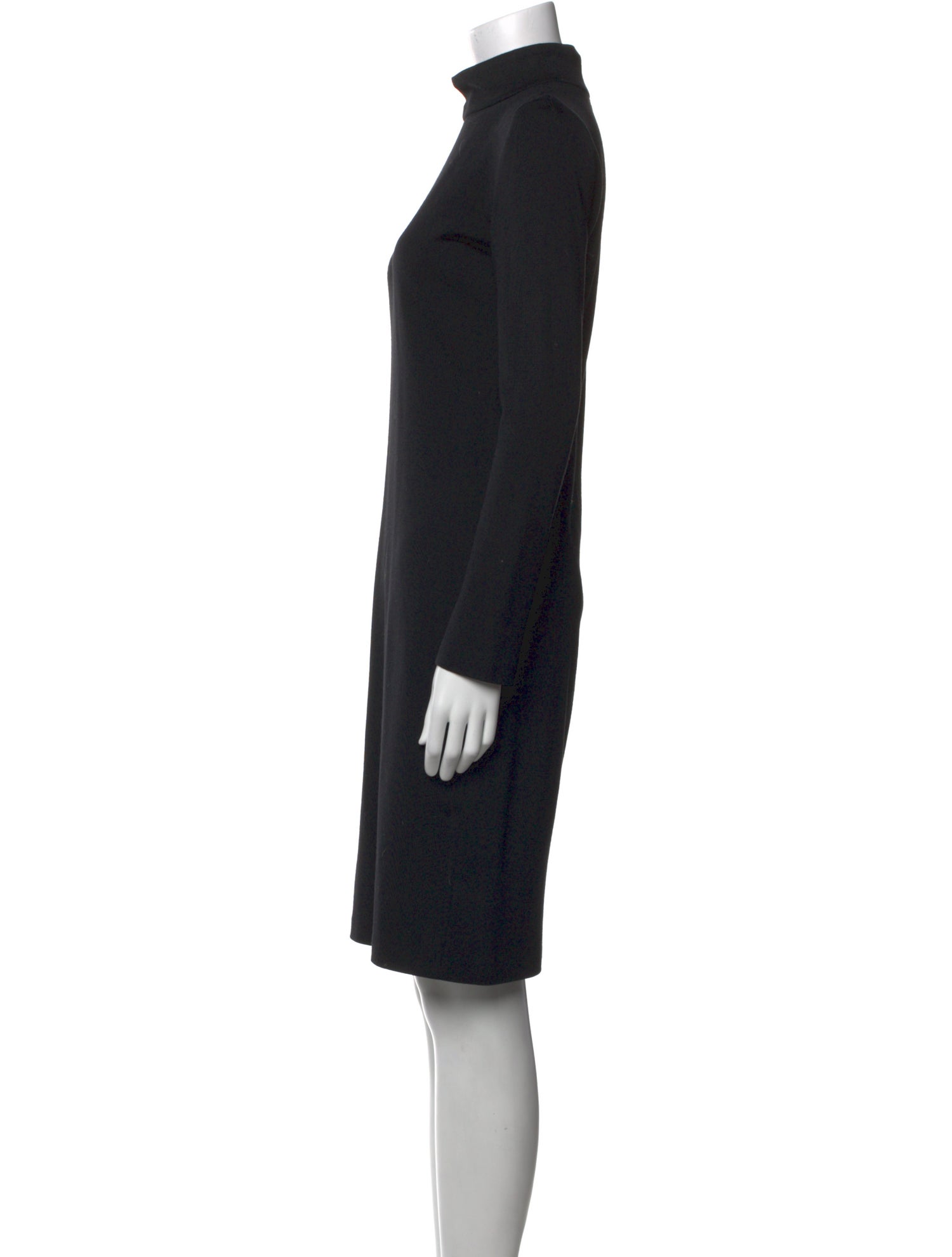 St. John Wool Midi Length Dress