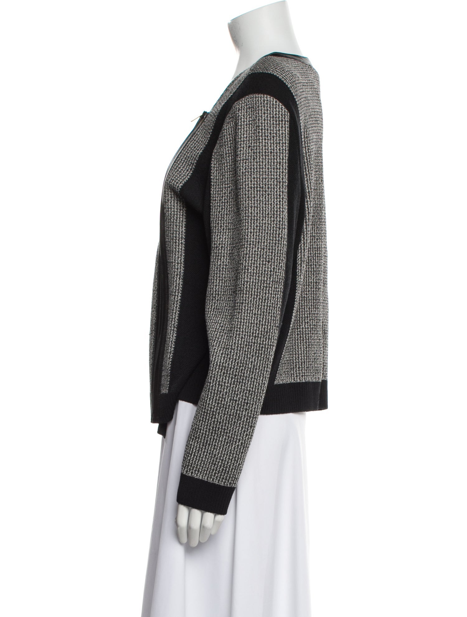 St. John Colorblock Pattern Jacket