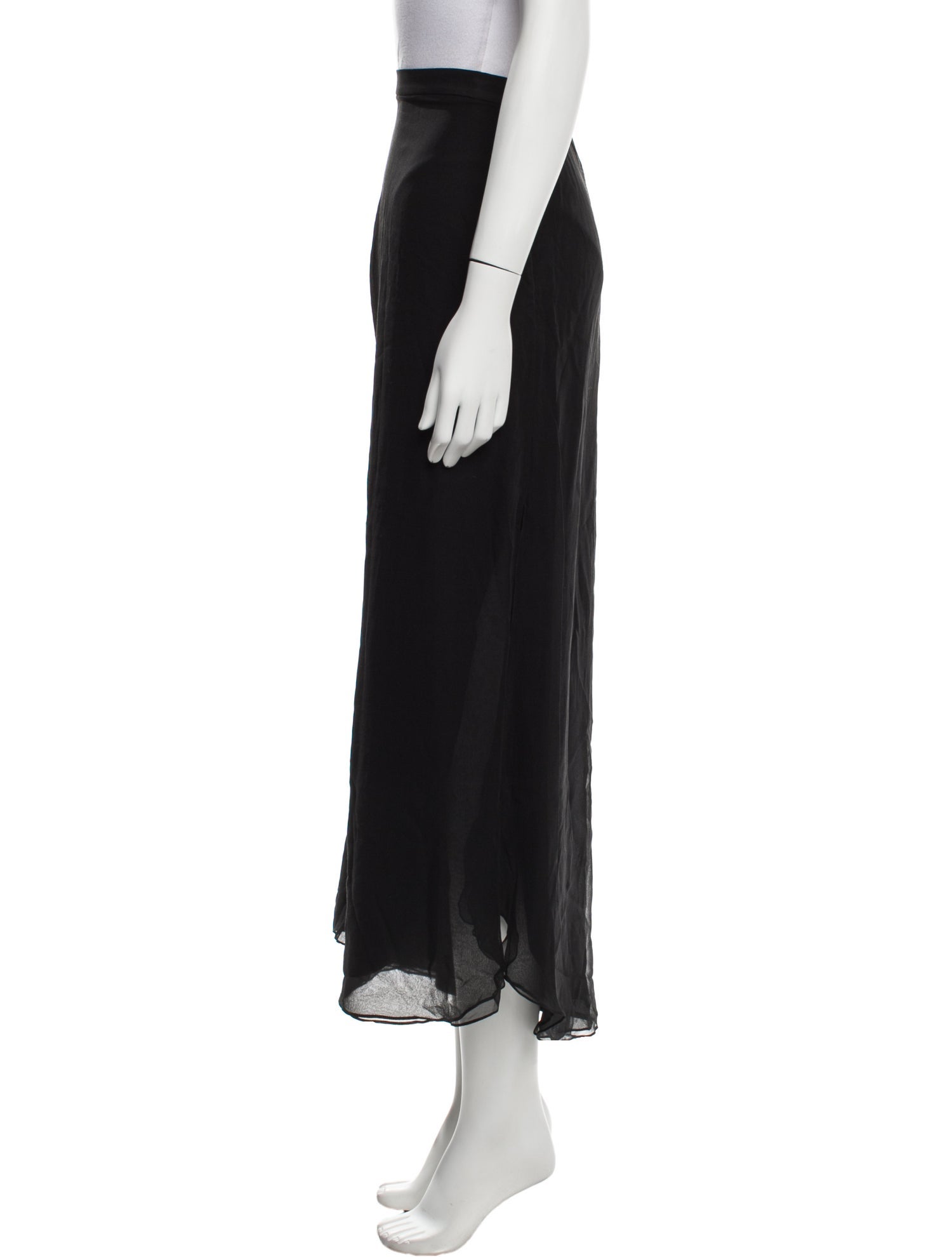 St. John Silk Wide Leg Pants