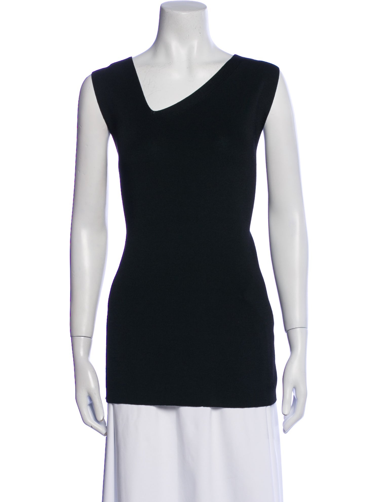 St. John One-Shoulder Sleeveless Top w/ Tags