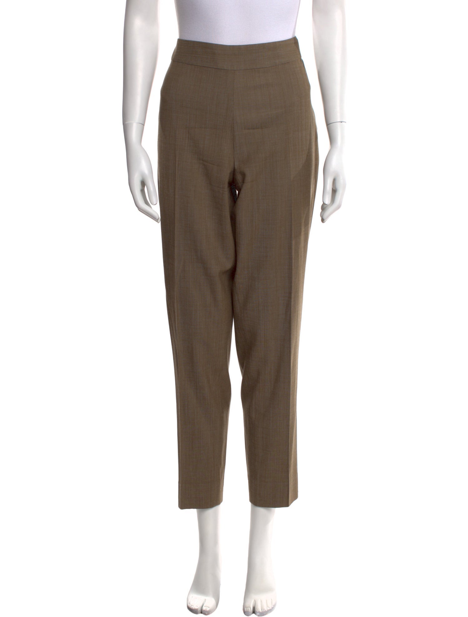 St. John Wool Straight Leg Pants