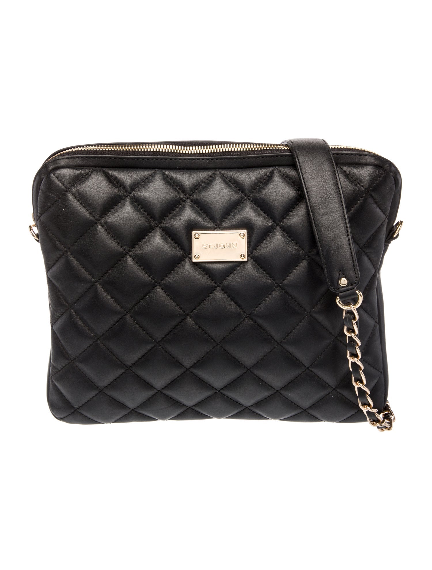 St. John Leather Briefcase