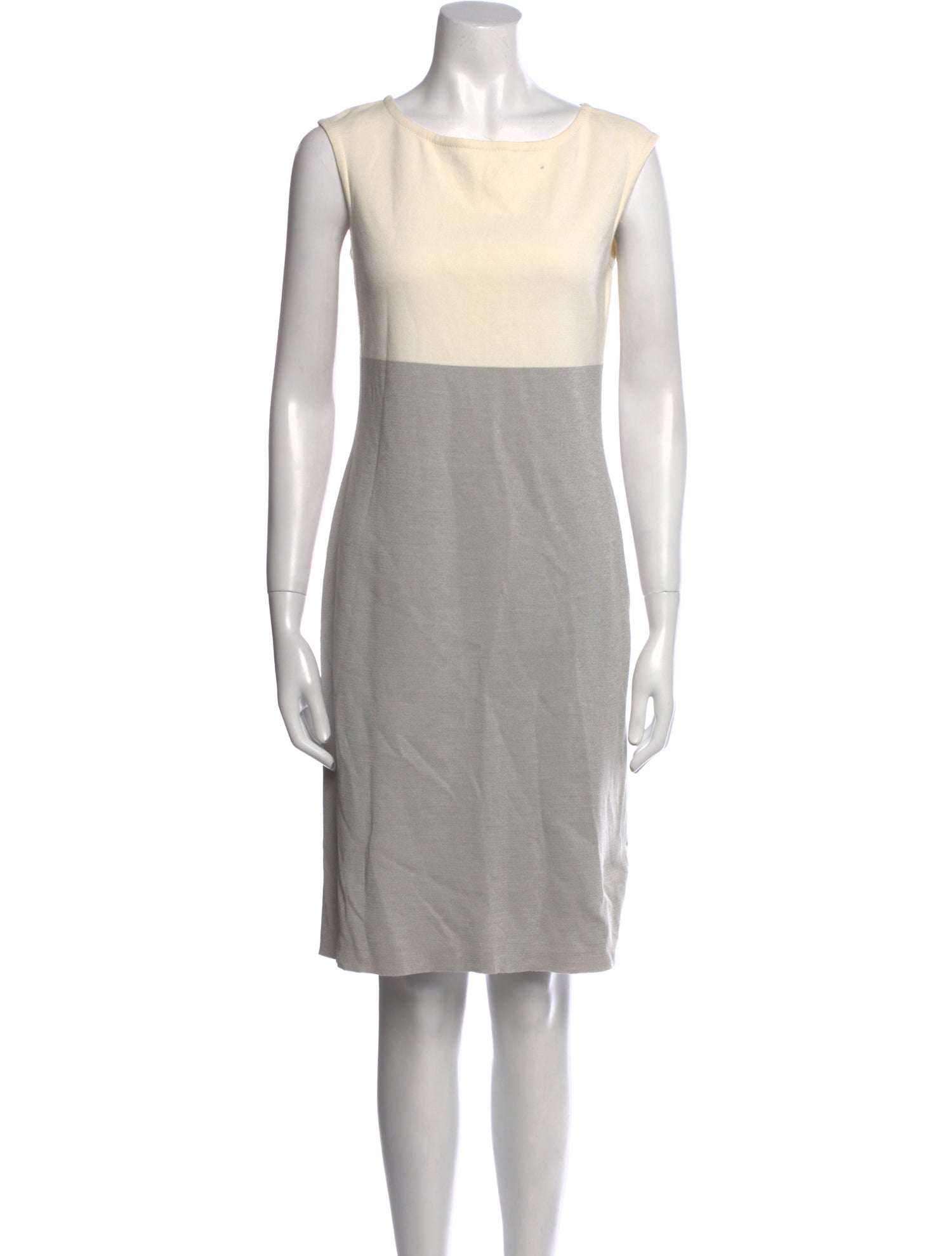 St. John Wool Knee-Length Dress