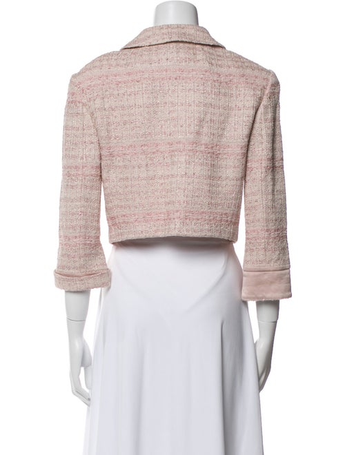 St. John Tweed Pattern Blazer