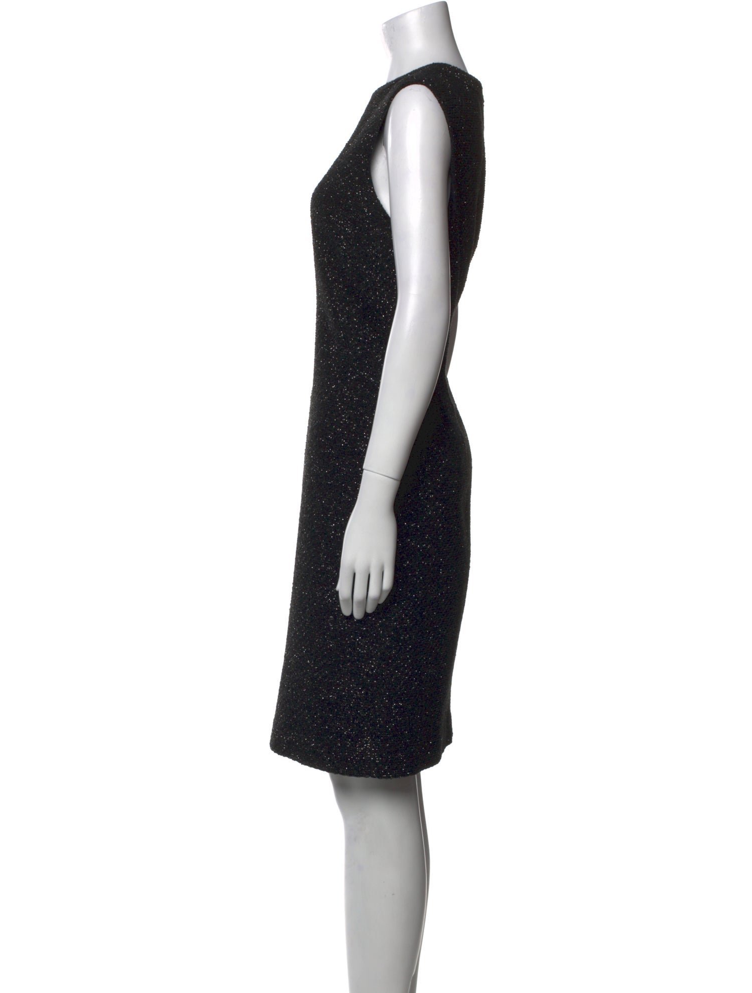 St. John Silk Knee-Length Dress