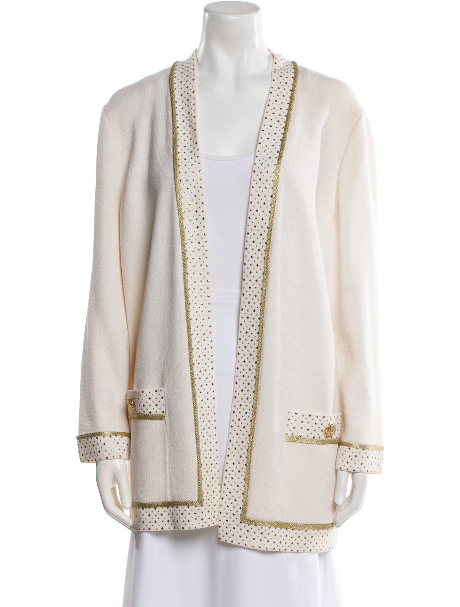 St. John Open Front Sweater