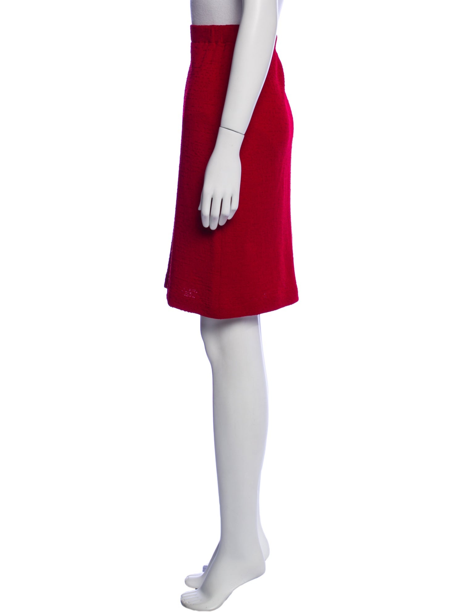 St. John Wool Knee-Length Skirt