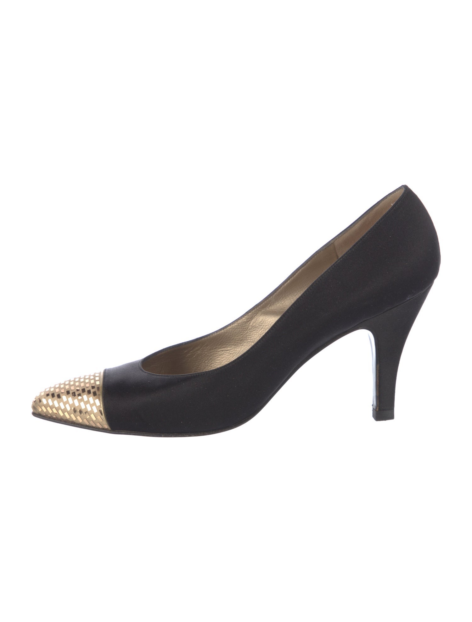 St. John Satin Pumps