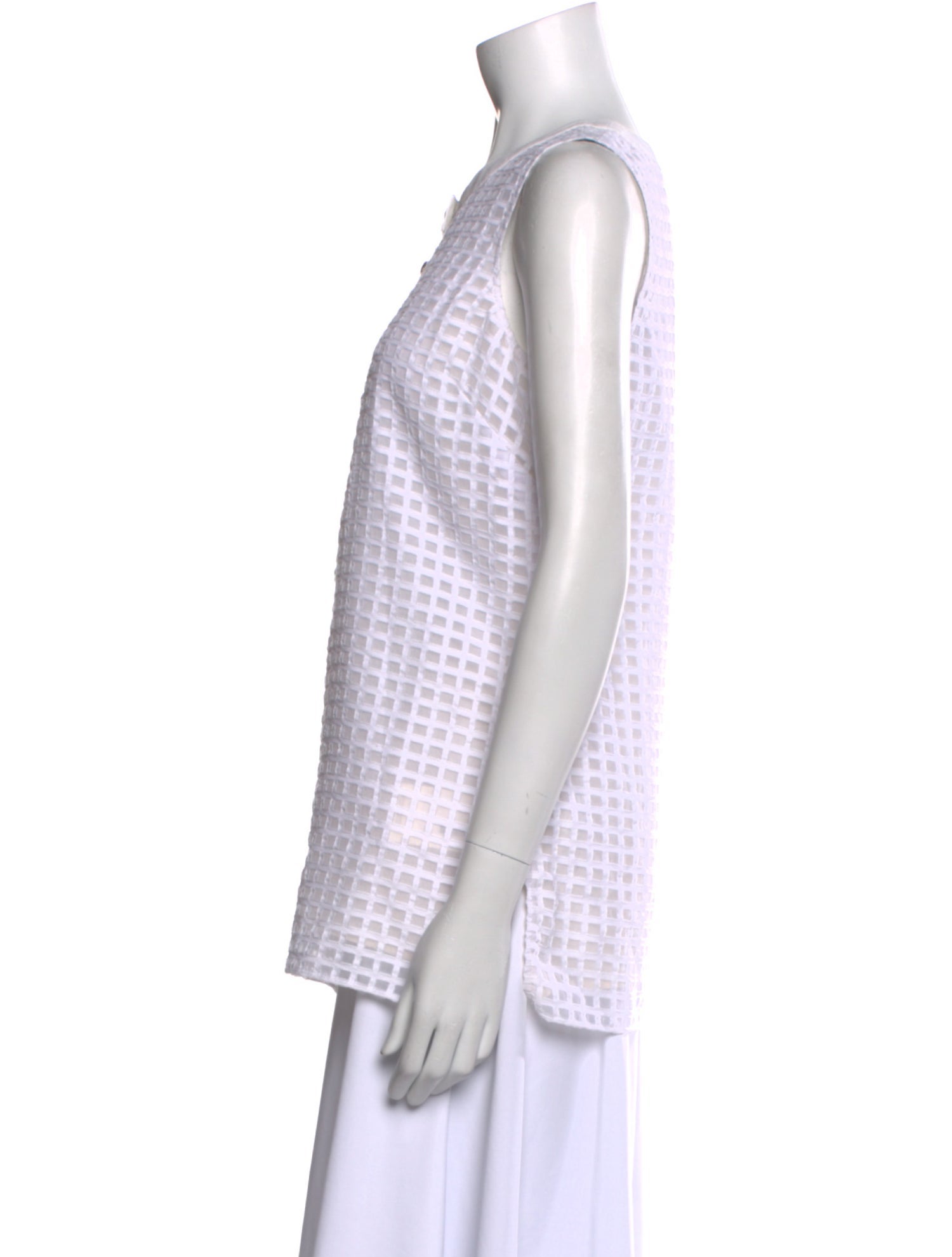 St. John V-Neck Sleeveless Tunic