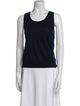 St. John Wool Scoop Neck Top
