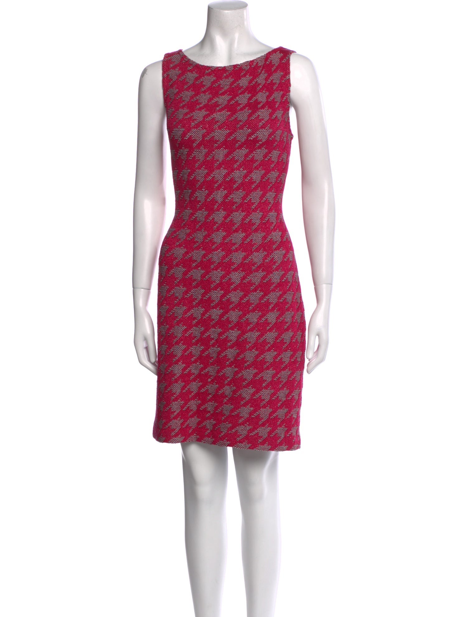 St. John Printed Mini Dress