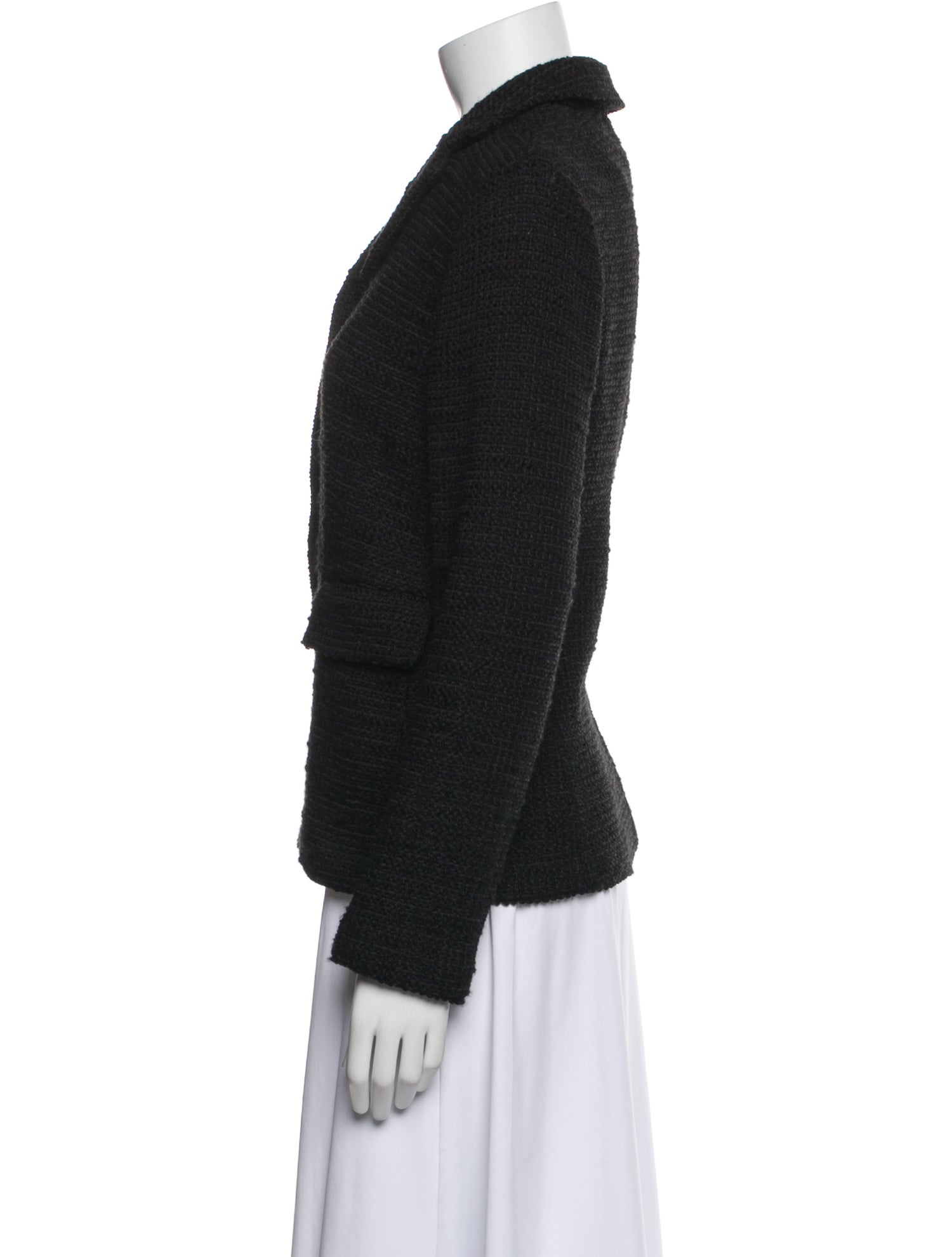 St. John Tweed Pattern Blazer