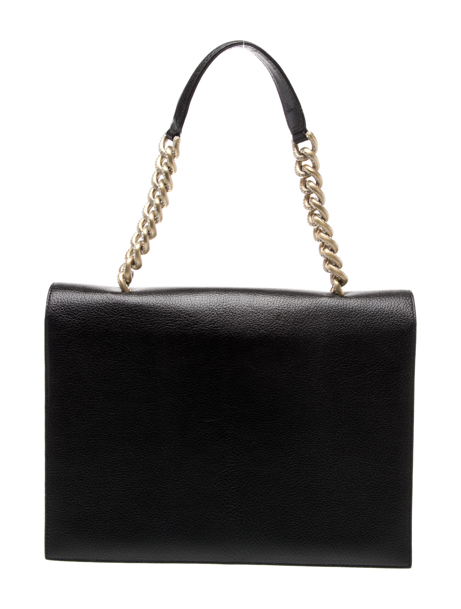 St. John Leather Top Handle Bag