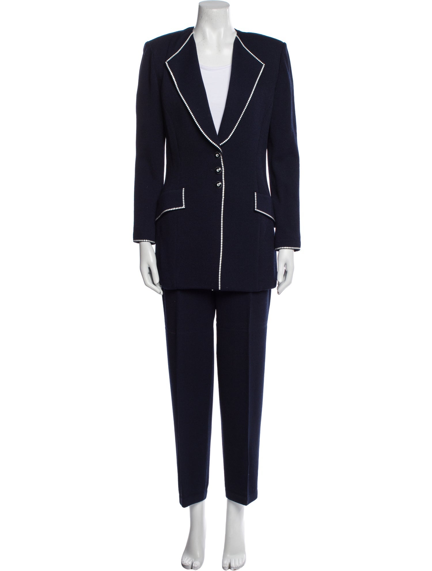 St. John Wool Pant Set