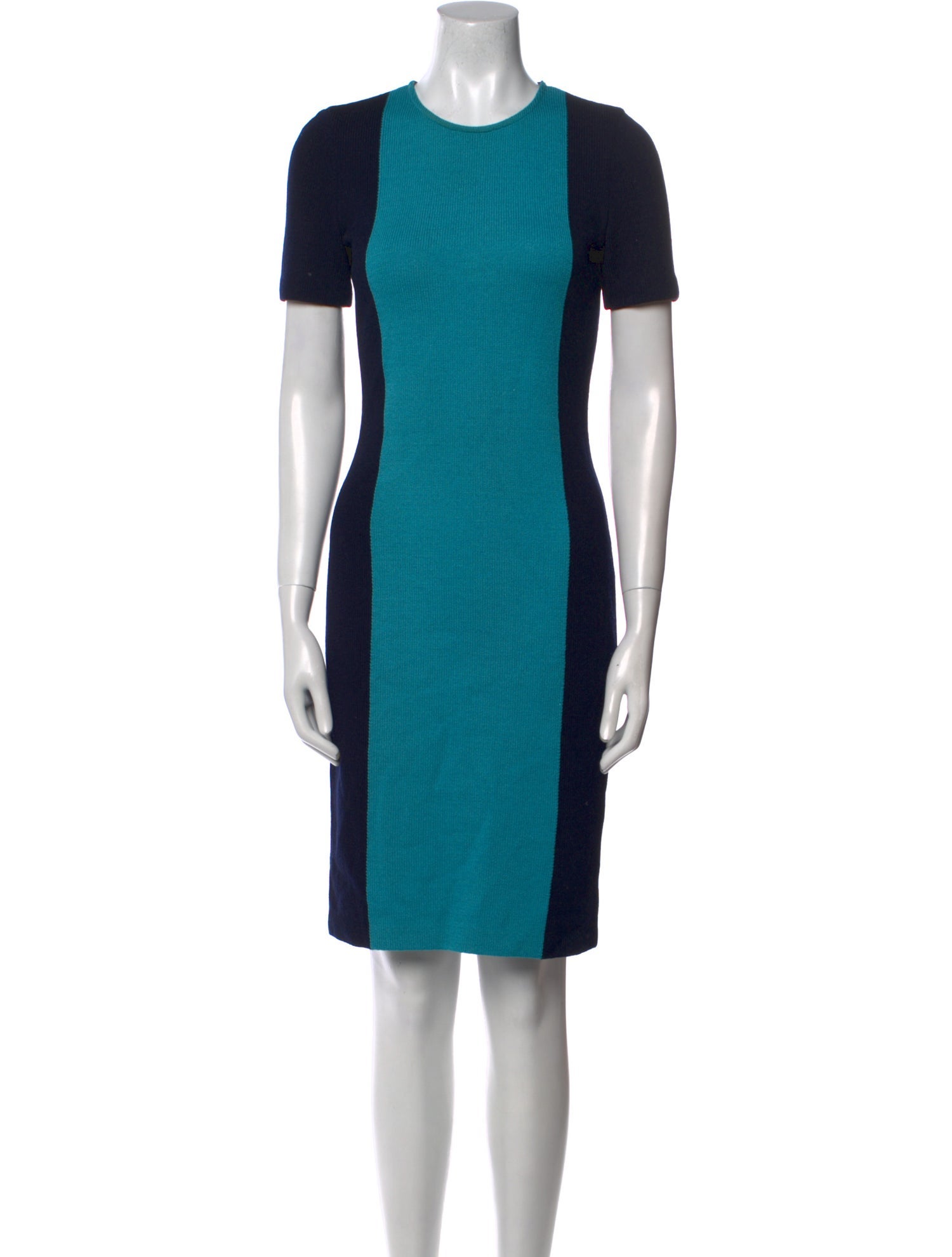 St. John Wool Knee-Length Dress