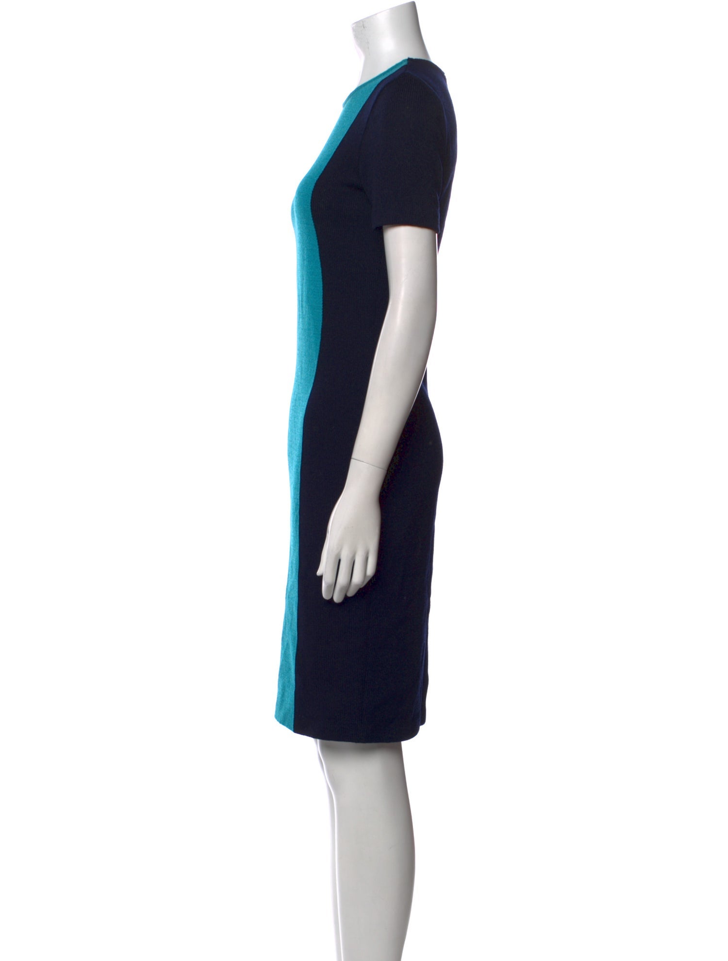 St. John Wool Knee-Length Dress