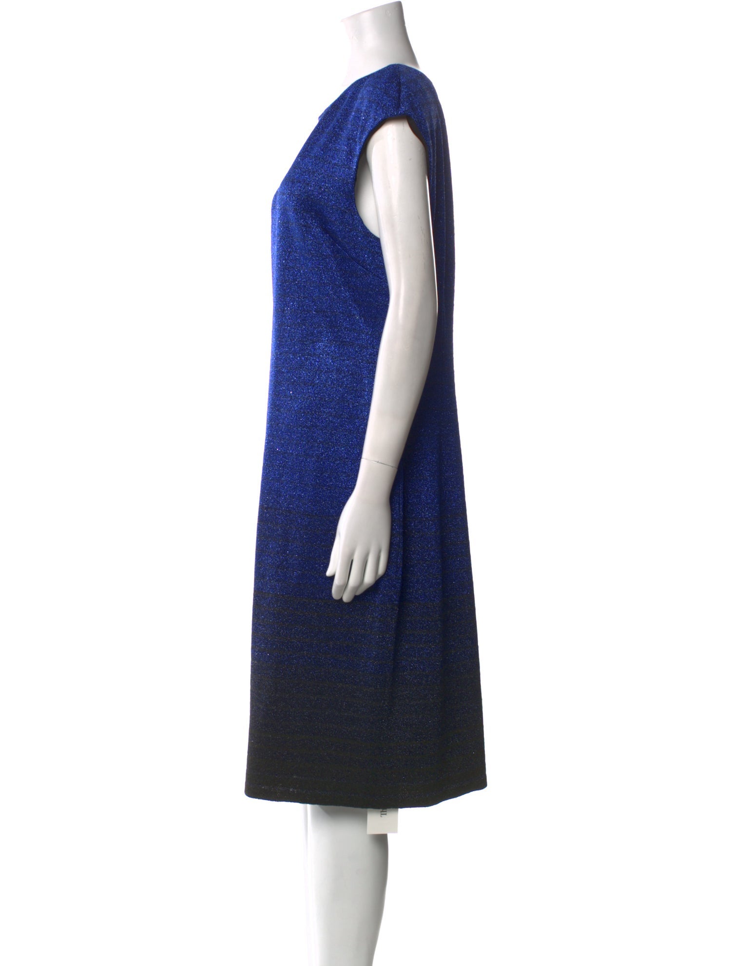 St. John Silk Knee-Length Dress w/ Tags