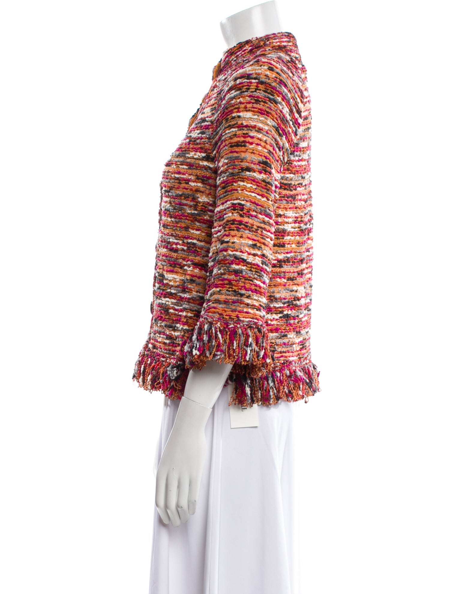 St. John Tweed Pattern Evening Jacket