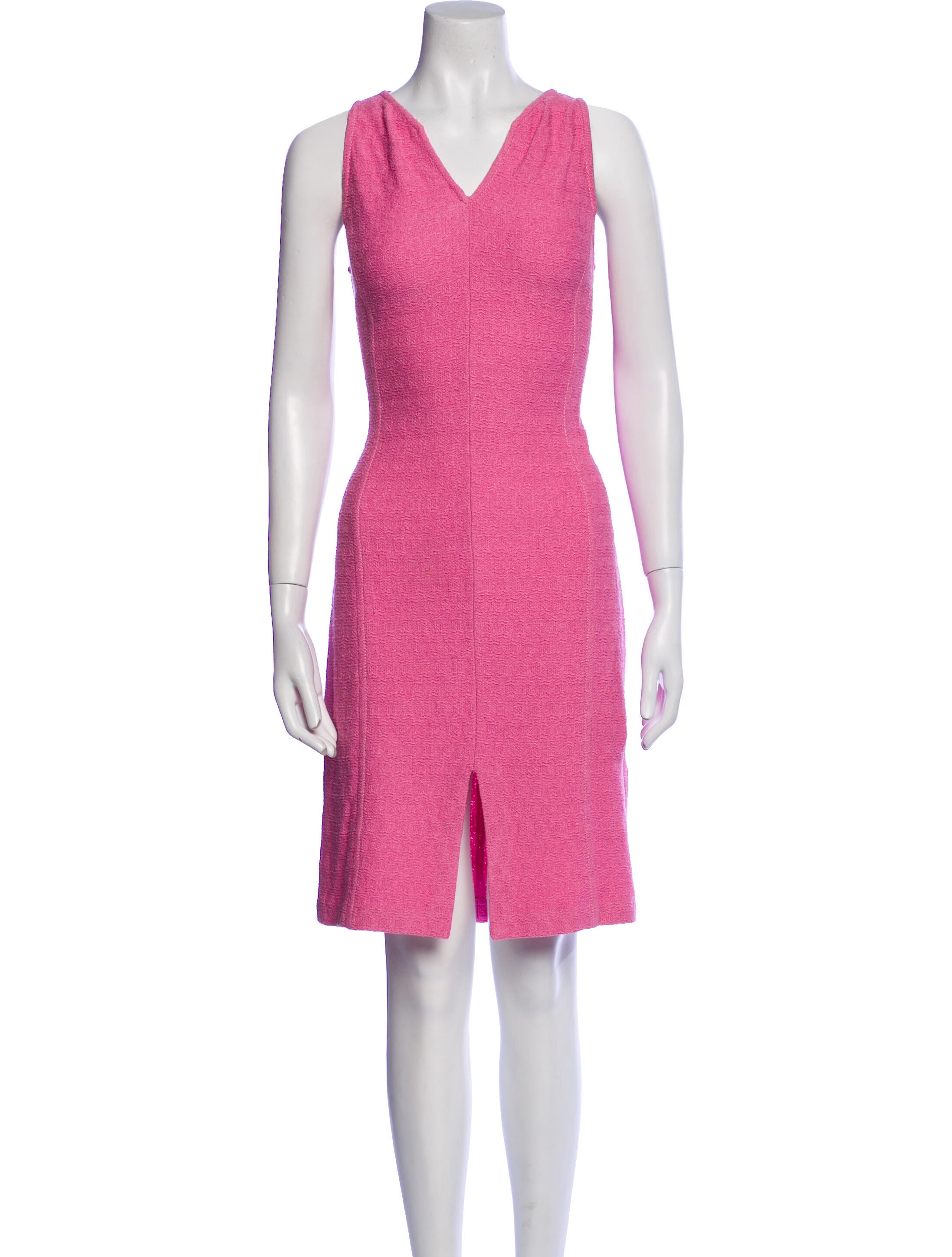 St. John Wool Knee-Length Dress