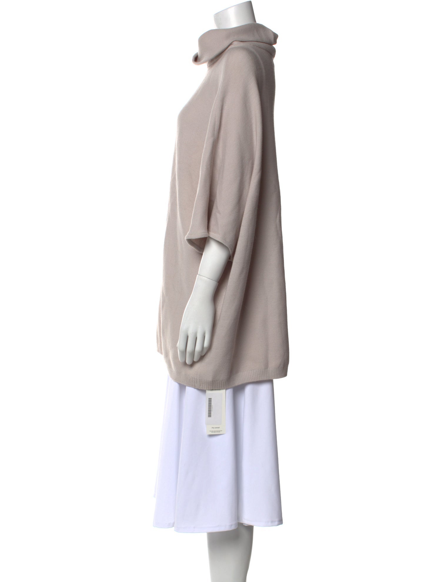 St. John Wool Cowl Neck Sweater