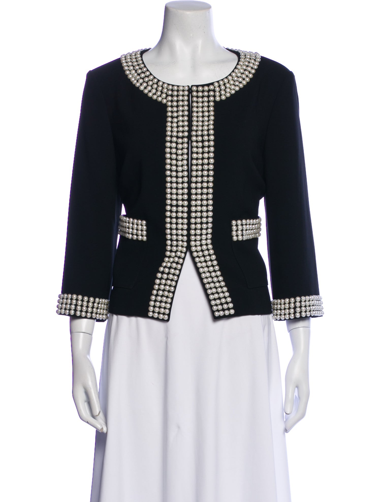 St. John Printed Evening Jacket