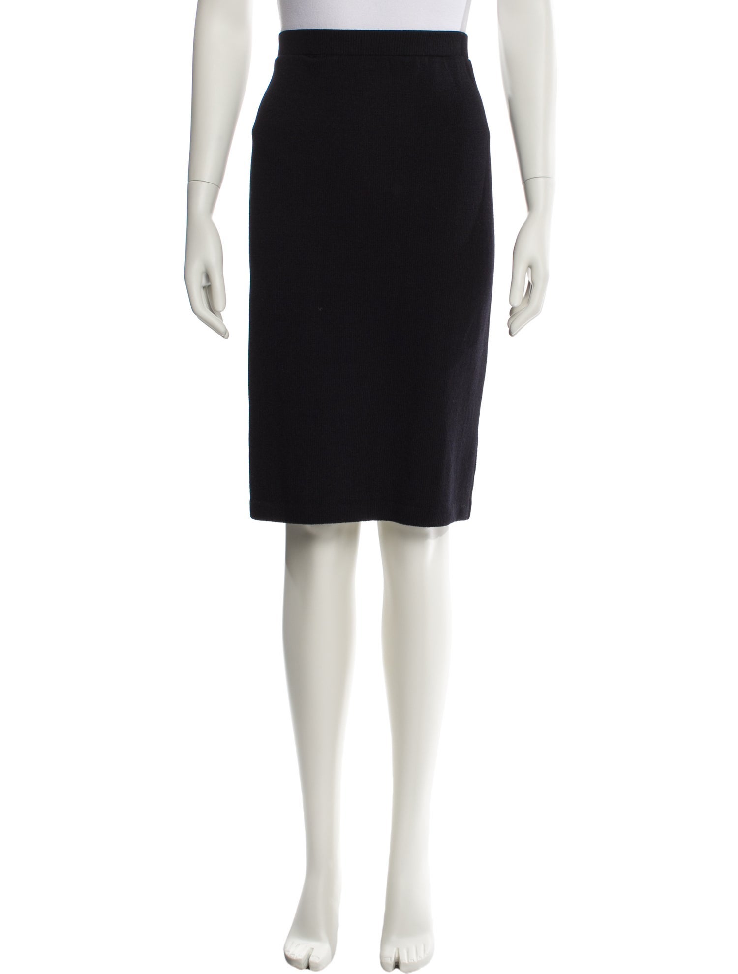 St. John Wool Knee-Length Skirt