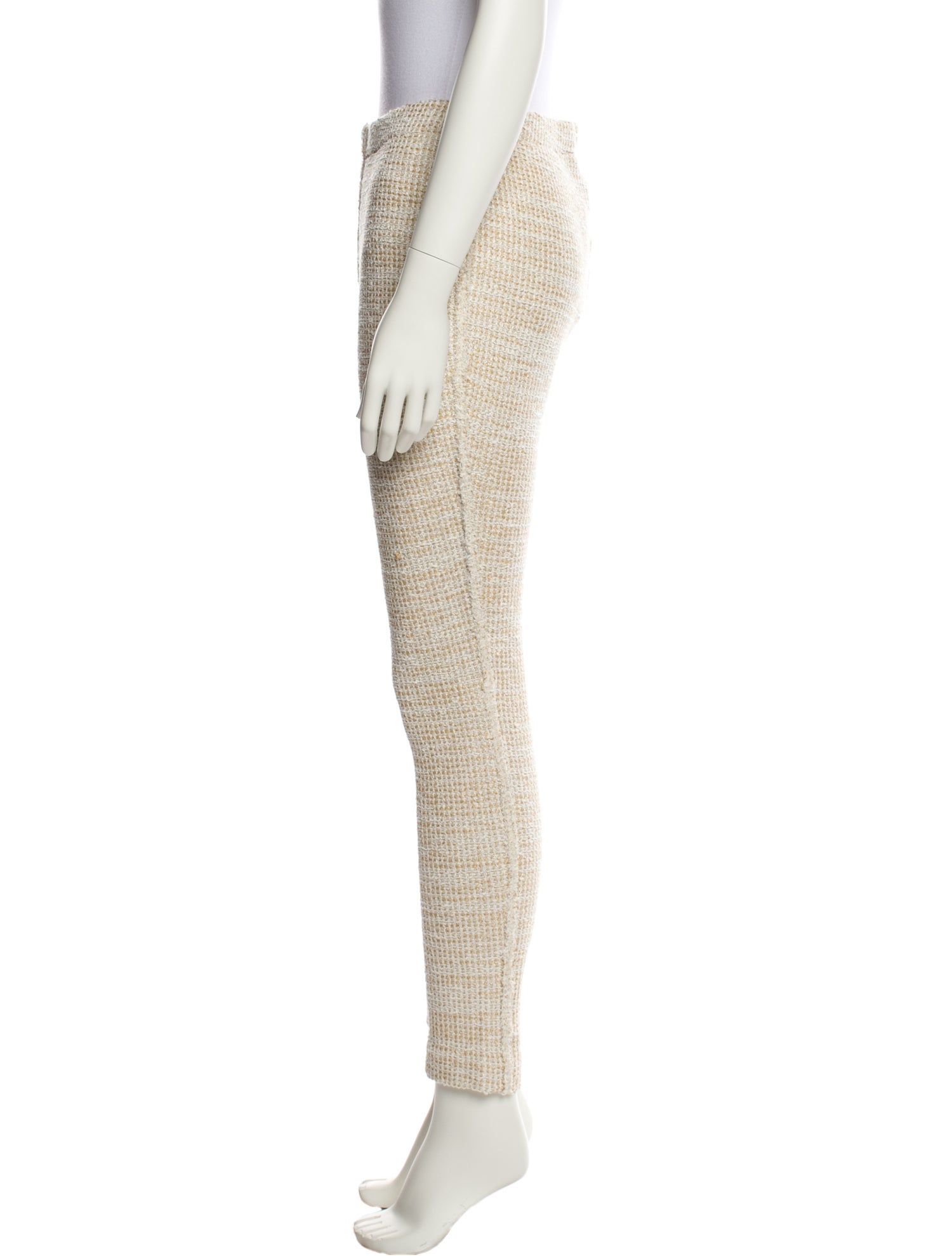 St. John Printed Skinny Leg Pants w/ Tags