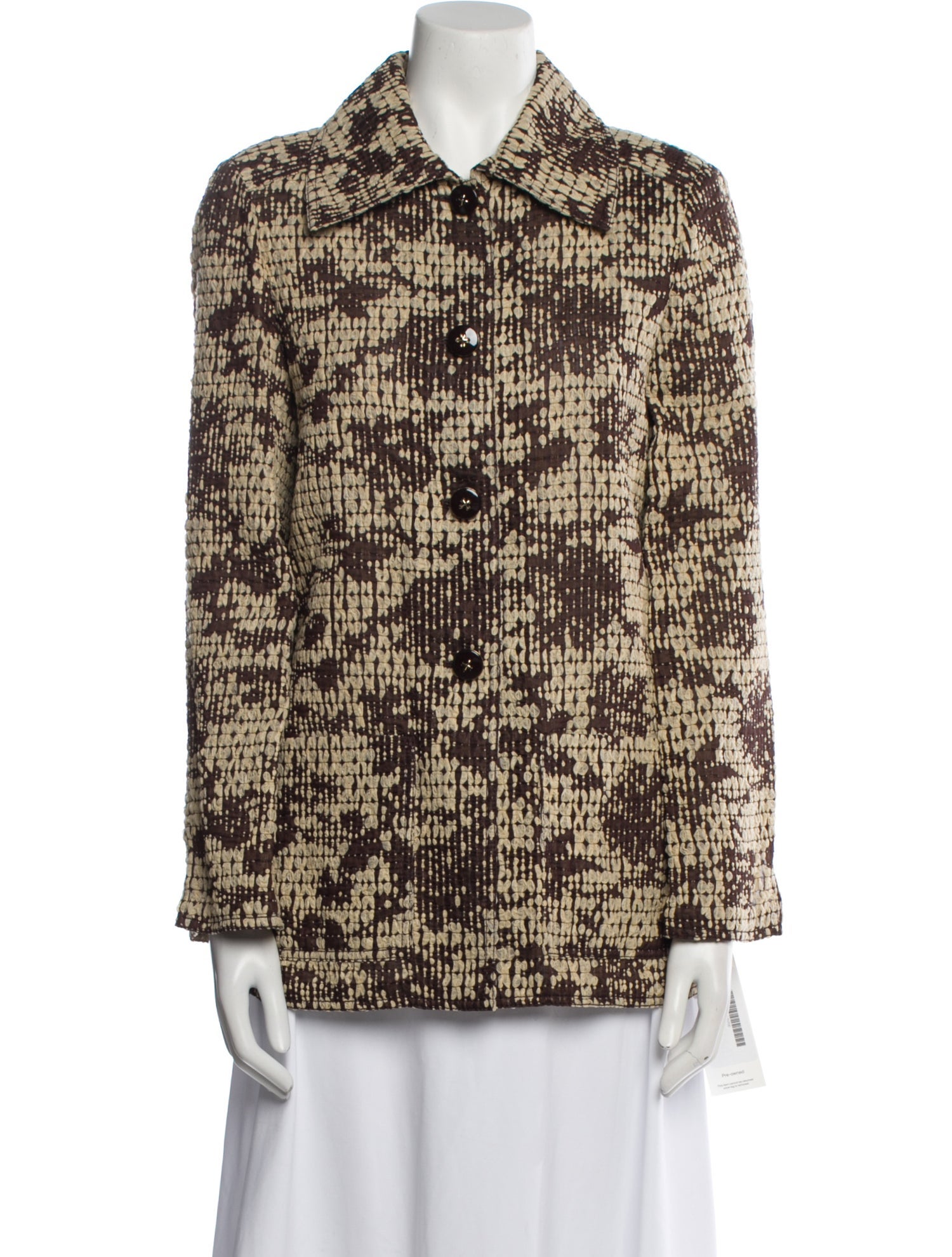 St. John Printed Jacket