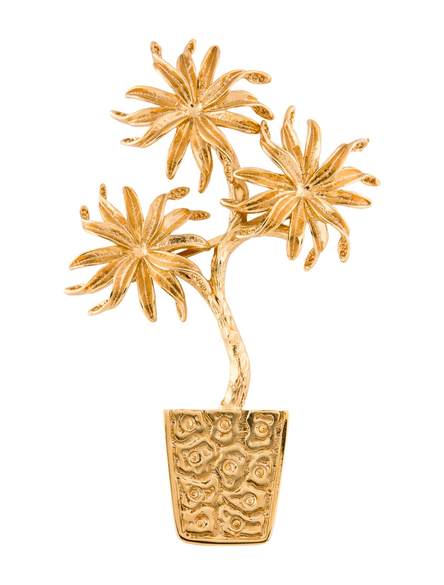 St. John Tree Pin Brooch