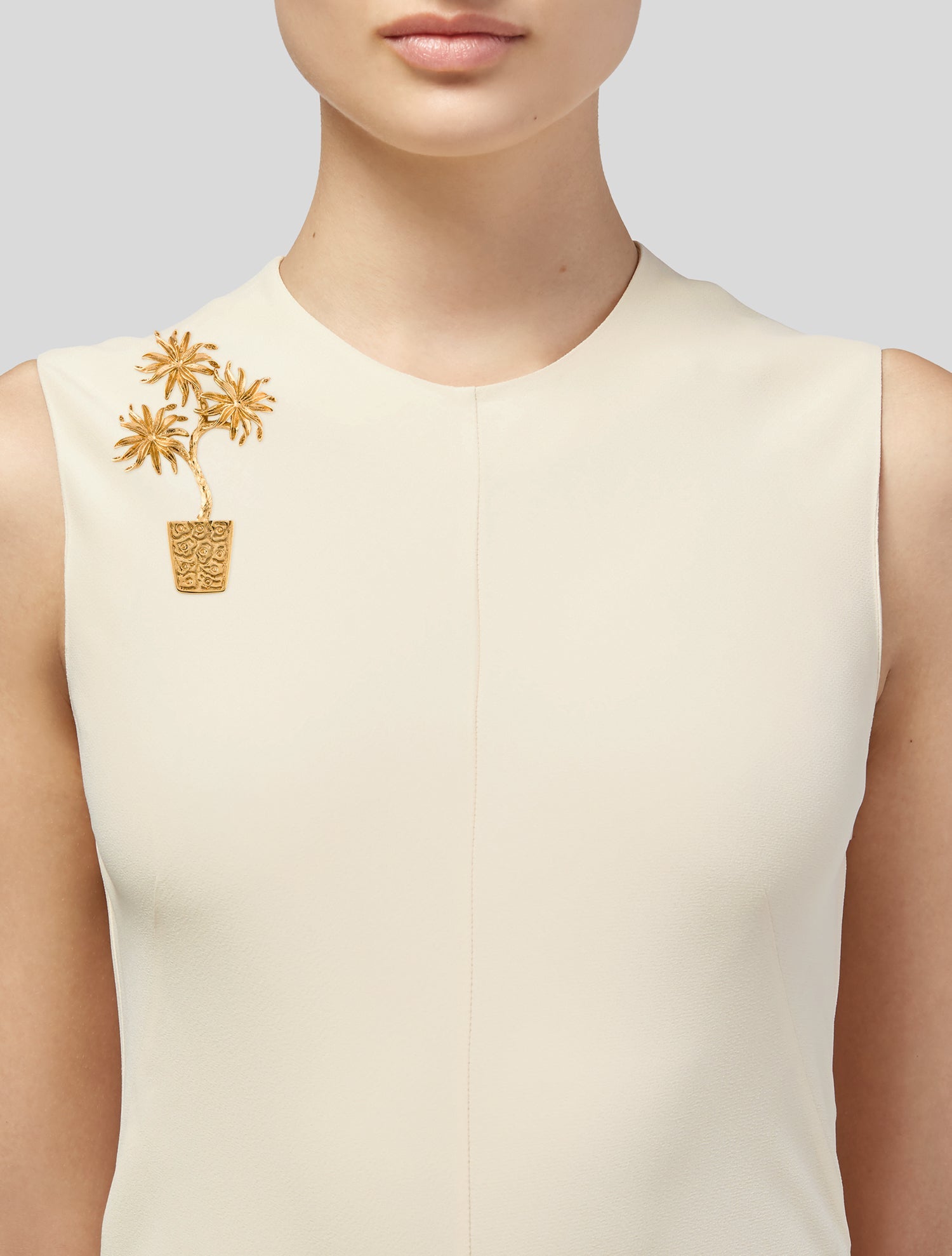 St. John Tree Pin Brooch