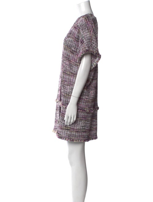 St. John Printed Mini Dress