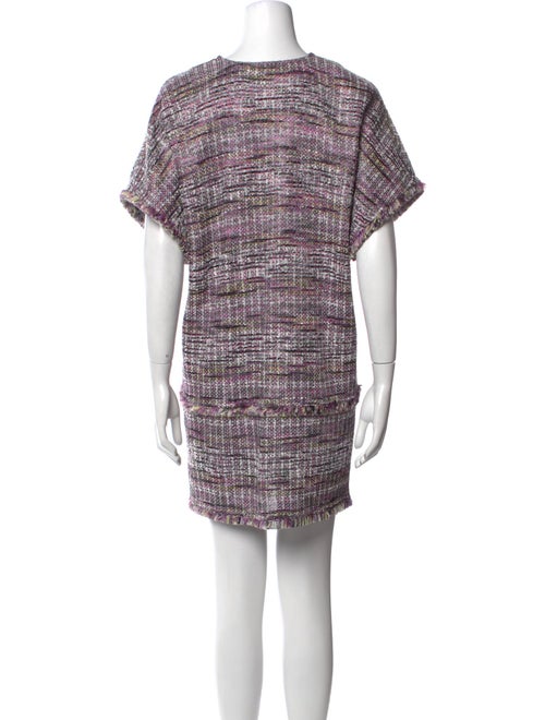 St. John Printed Mini Dress