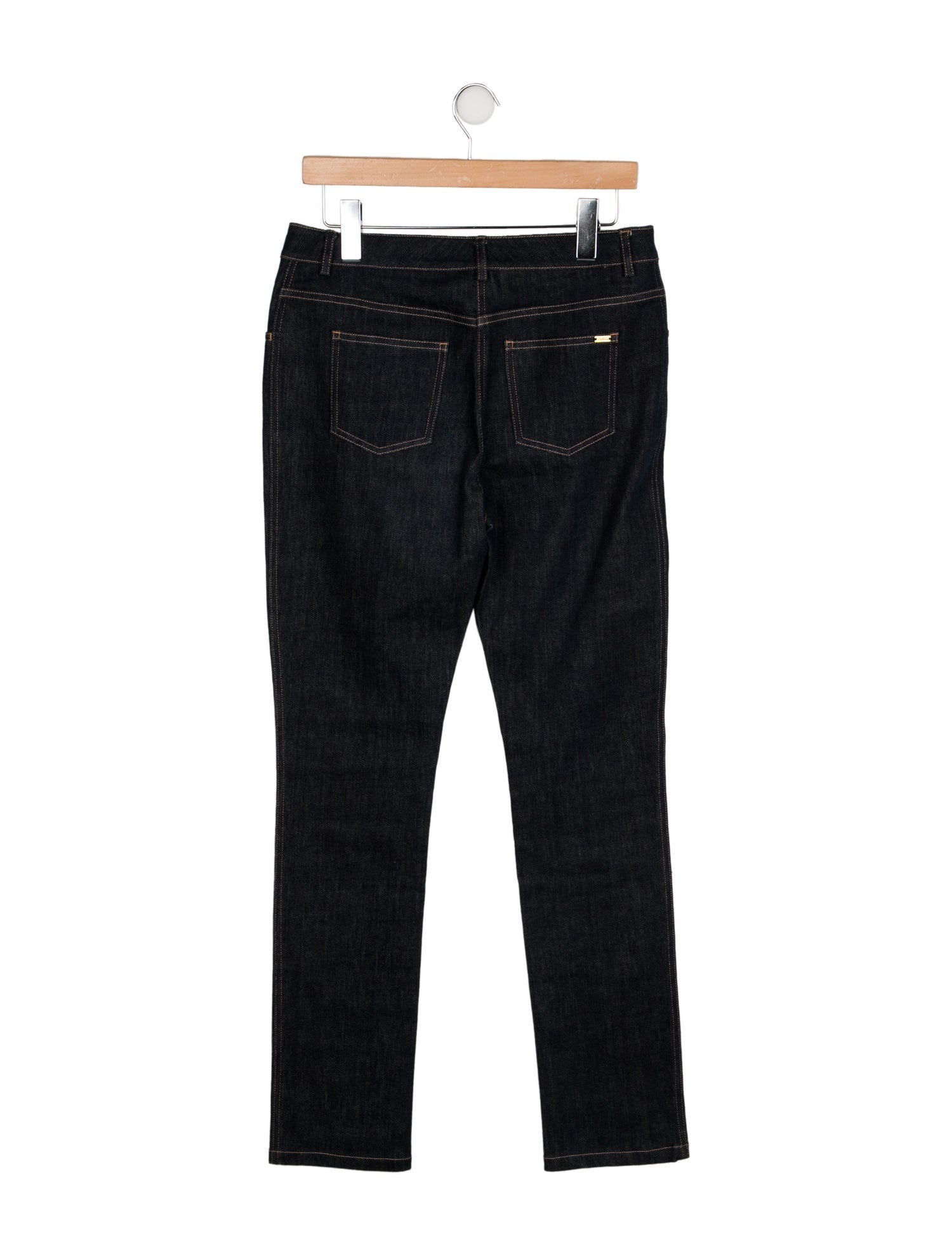 St. John High-Rise Straight Leg Jeans