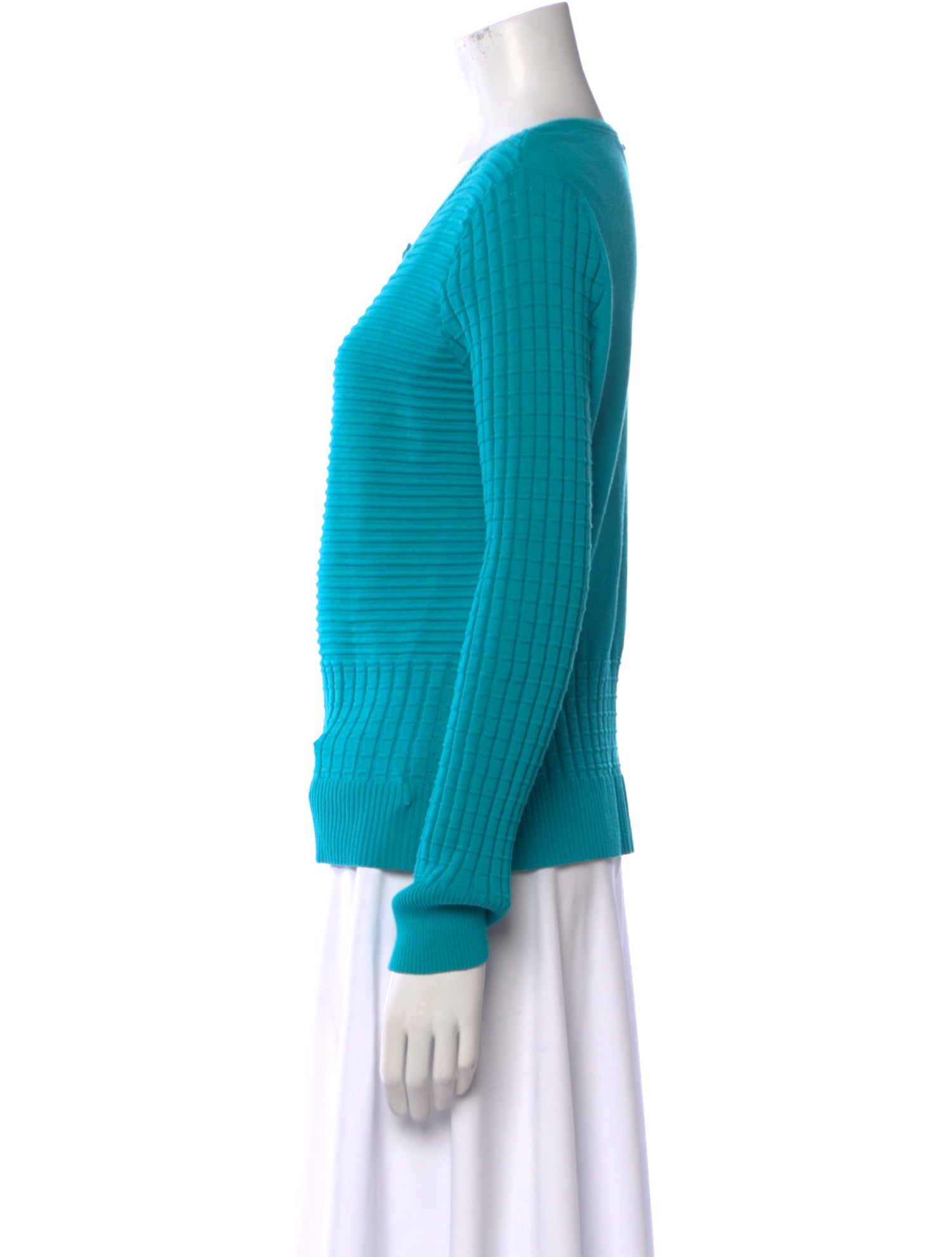 St. John Scoop Neck Sweater