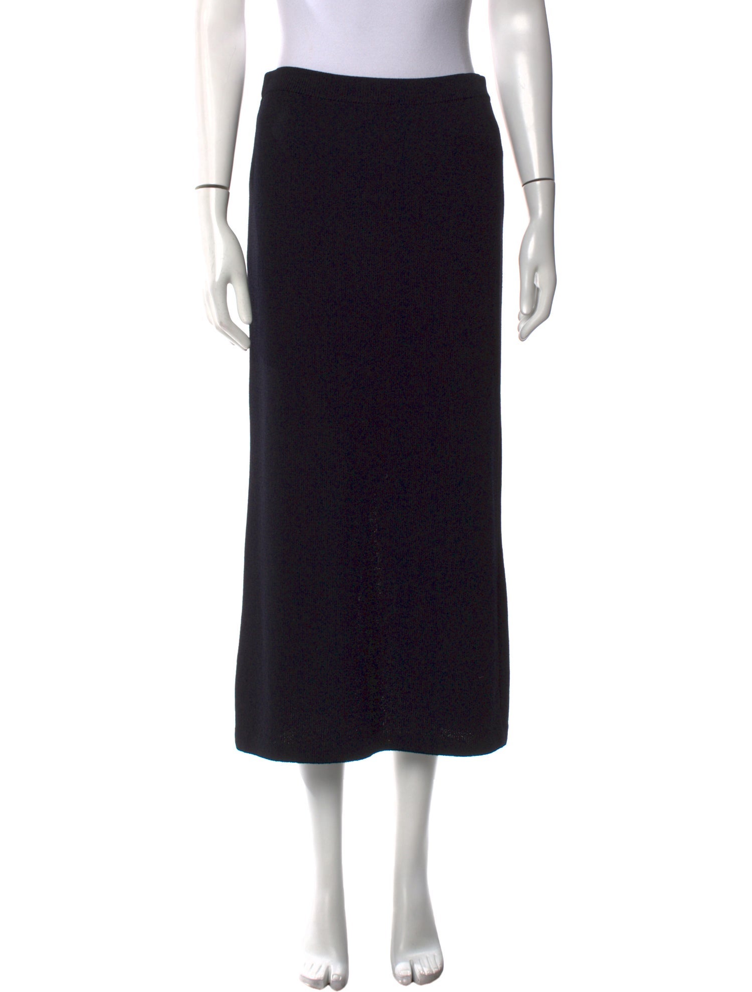 St. John Wool Midi Length Skirt