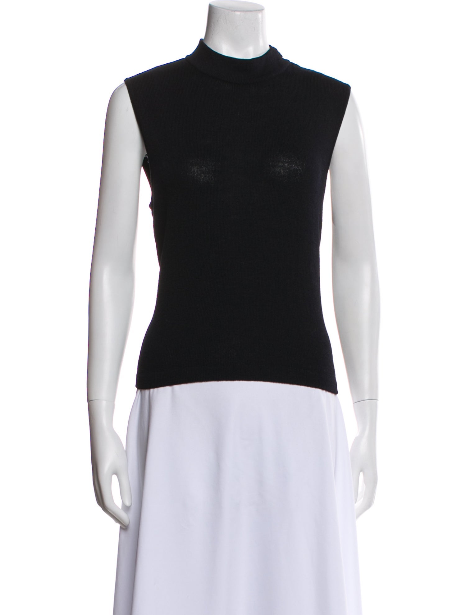 St. John Mock Neck Sweater