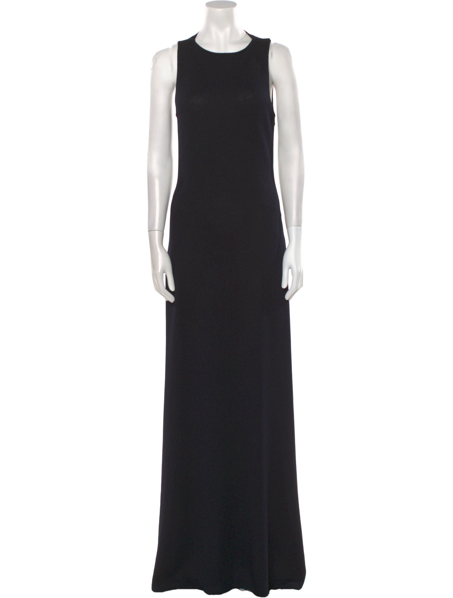 St. John Crew Neck Long Dress