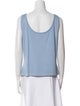 St. John Wool Scoop Neck Top