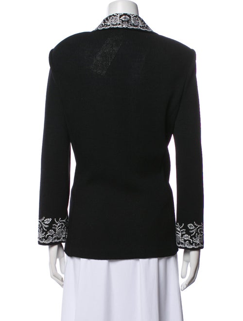 St. John Floral Print Evening Jacket