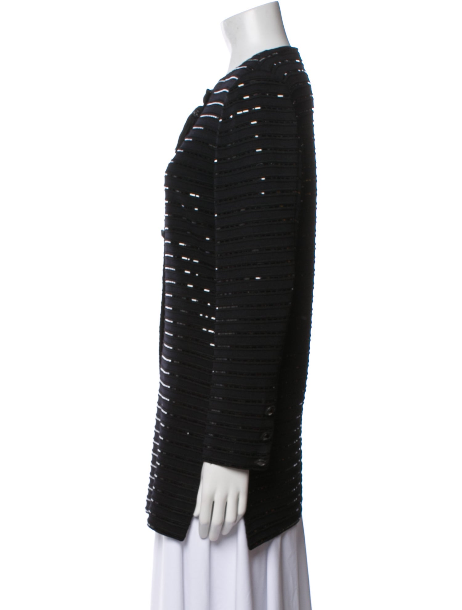 St. John Striped Evening Jacket