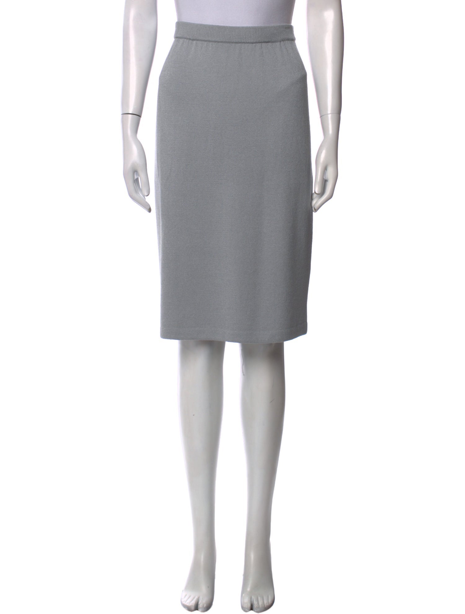 St. John Collection Wool Knee-Length Skirt