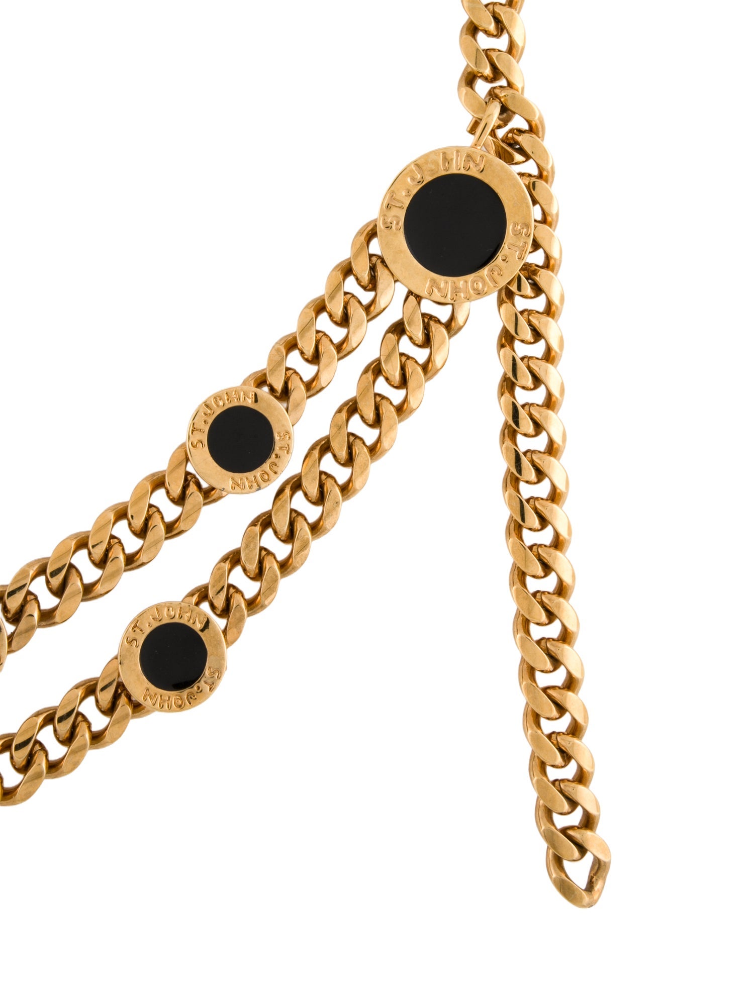 St. John Vintage Skinny Waist Belt