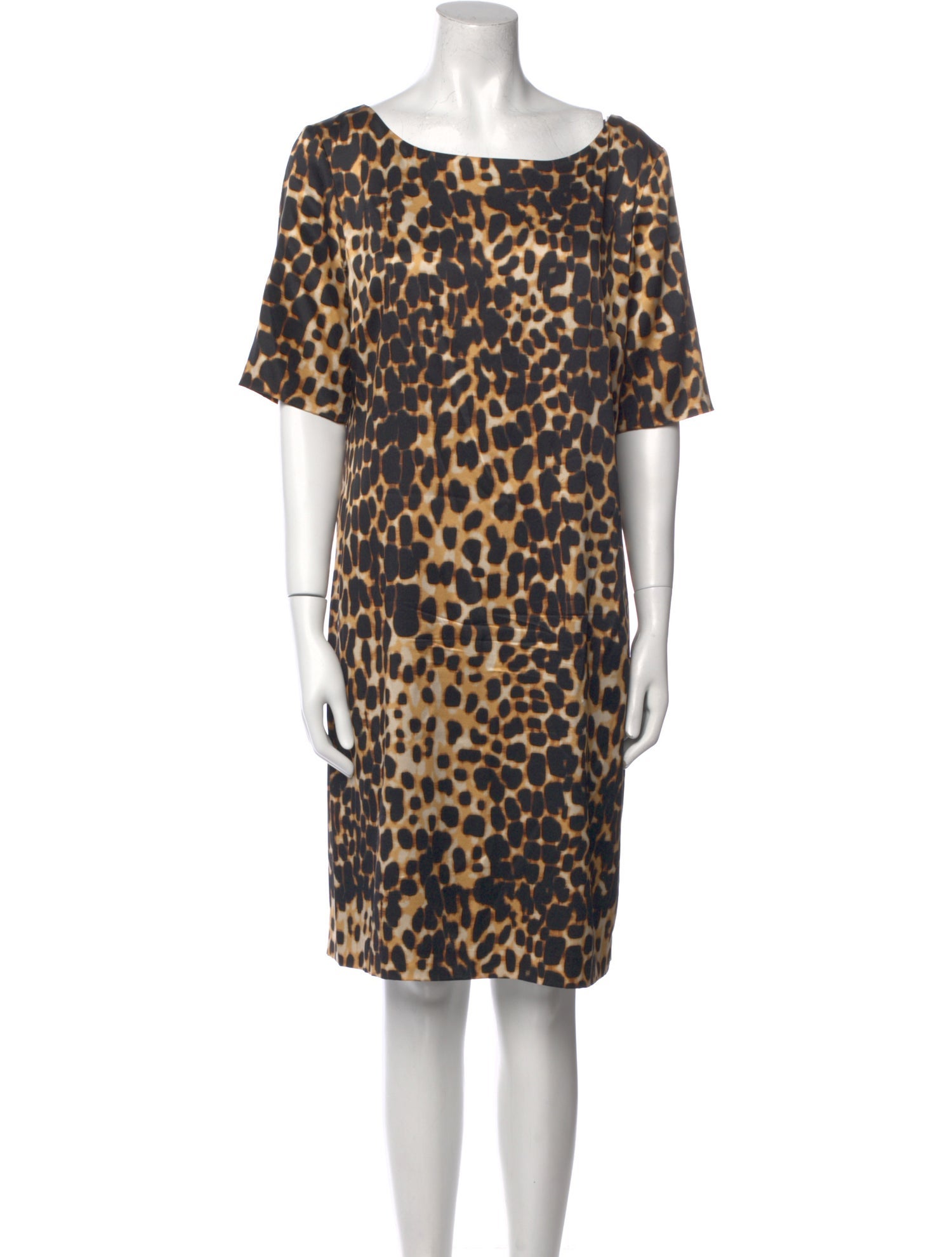 St. John Silk Mini Dress