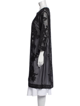 St. John Floral Print Evening Jacket